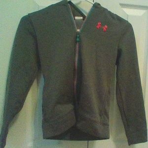 Girls size 10 Under Armour sweatshirt